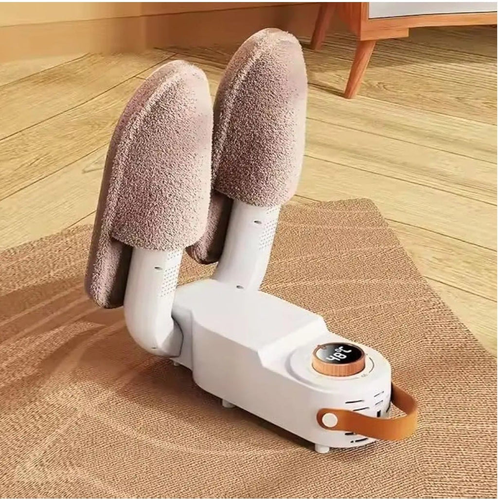 Folding Electric Boot Sneaker Dryer with Adjustable Timer, Portable Shoe Warmer, Fast Drying for Wet Shoes, Best Gift for Athletic Use